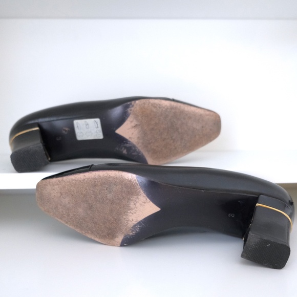 BALLY Micary Black Pumps in Leather - Picture 4 of 7